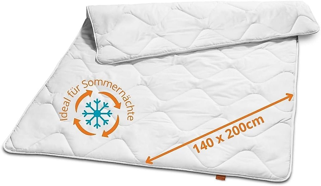 sleepling Sommerbettdecke ultra leicht, Füllung: Polyester, Bezug: 100% Mik günstig online kaufen