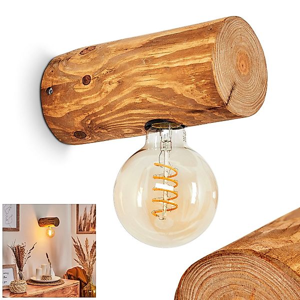 hofstein Wandleuchte »Pontinvrea« Wandlampe aus Holz günstig online kaufen