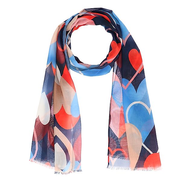 halsüberkopf Accessoires Modeschal Colorful Heart, Cotton günstig online kaufen