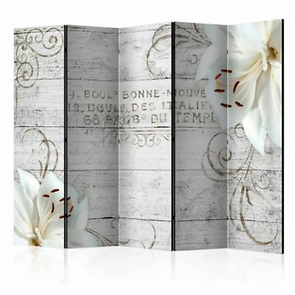 artgeist Paravent Bonne Nouvelle II [Room Dividers] weiß/beige Gr. 225 x 17 günstig online kaufen