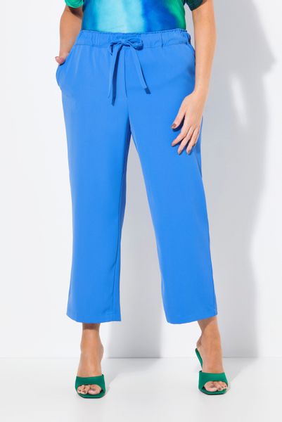 Ulla Popken Schlupfhose 7/8-Hose Bügelfalten Elastikbund günstig online kaufen