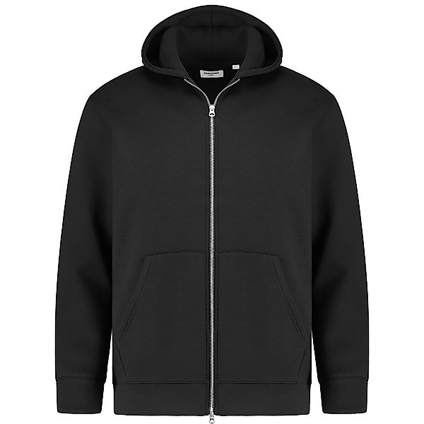 Jack&Jones Sweatjacke mit Elasthan Farbe schwarz Größe: 8XL günstig online kaufen