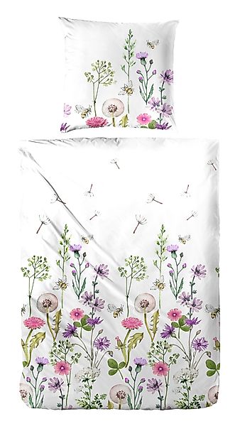 Primera Bettwäsche "Renforce-Bettwäsche Oh my Garden" 2 Stk. tlg. mit zarte günstig online kaufen