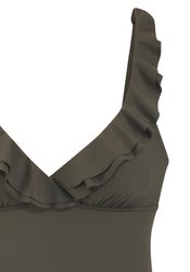 JETTE Badeanzug mit eleganter Rüsche und günstig online kaufen