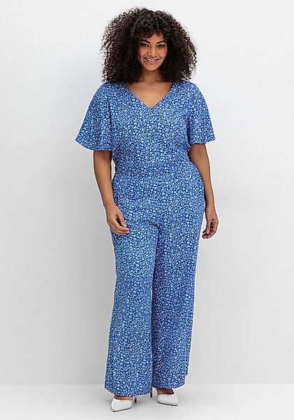 sheego by Joe Browns Jumpsuit Overall Innenbeinlänge ca. 74 cm günstig online kaufen