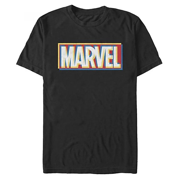Marvel - Logo Offset - Männer T-Shirt günstig online kaufen