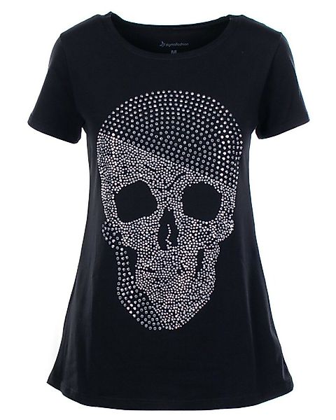 Zigma Fashion T-Shirt Zigma Fashion Totenkopf günstig online kaufen