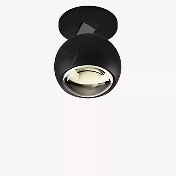 Occhio Io Pico Flat C Strahler LED, Kopf schwarz matt/Abdeckung schwarz mat günstig online kaufen