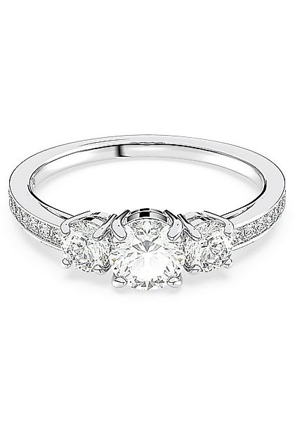 Swarovski Fingerring Stilla Round Attract, mit Swarovski® Kristall günstig online kaufen