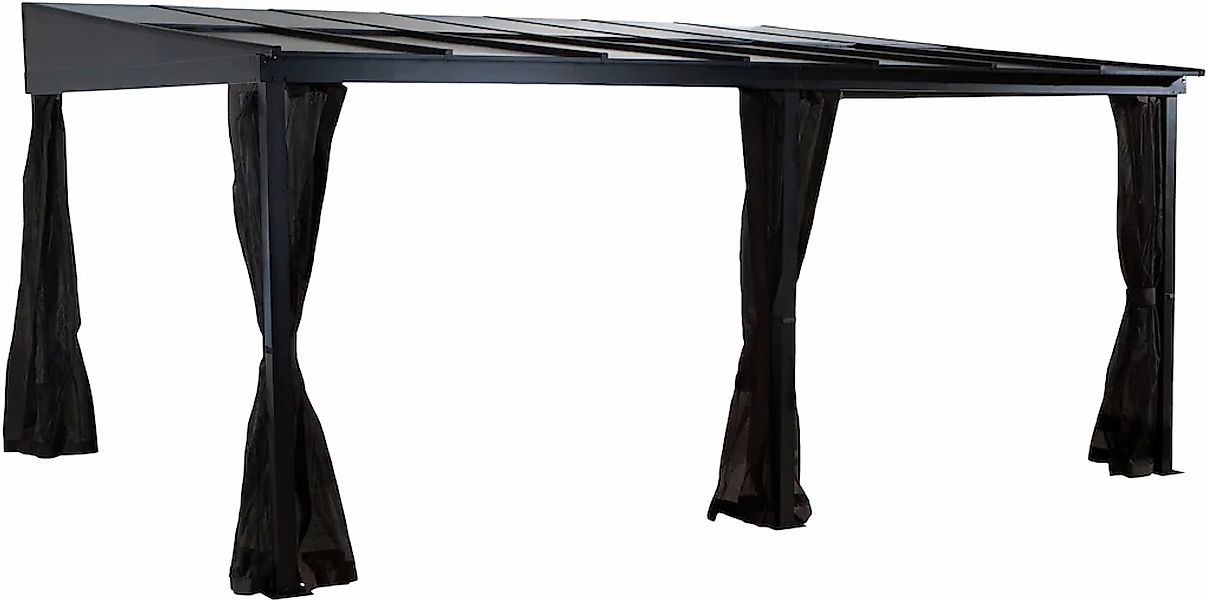 Sojag Anbaupavillon "St.Barth" BxTxH: 483x363x240 cm, inkl. Westmann Heizst günstig online kaufen