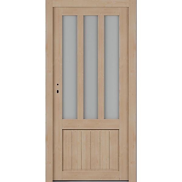 Roro Nebeneingangstür OHE 1001 Fichte 5FA 98 cm x 198 cm DIN L günstig online kaufen