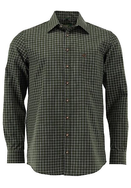 OS Trachten Outdoorhemd Ratyp Langarm Jagdhemd mit Hirsch-Stickerei auf der günstig online kaufen