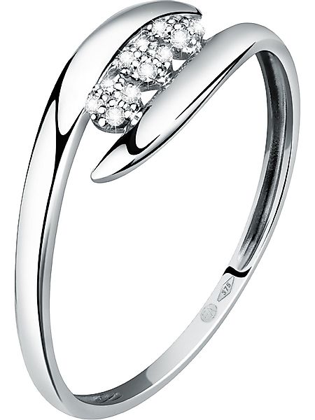 CHRIST Diamantring CHRIST Damen-Damenring 375er Weißgold günstig online kaufen