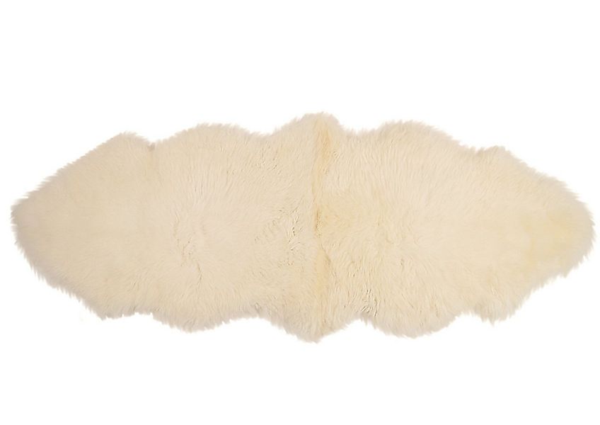 Kaiser Fellteppich Dekoration-Schaf-/Lammfell ca. 140x45 cm, Farbe: natural günstig online kaufen