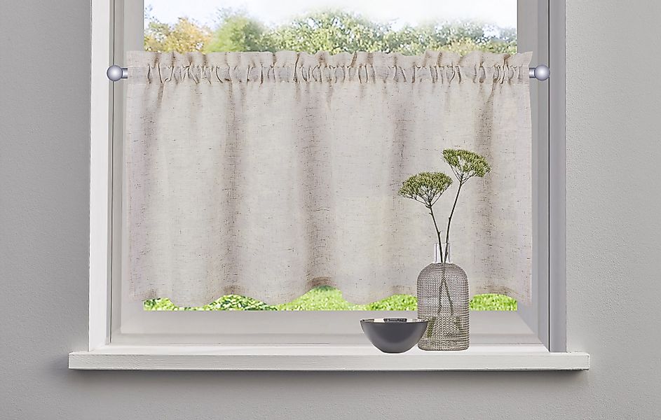 my home Scheibengardine Louvelle, Schlaufen (1 günstig online kaufen