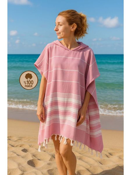 Nisan Badetücher, 100 % Baumwolle Strandponcho günstig online kaufen