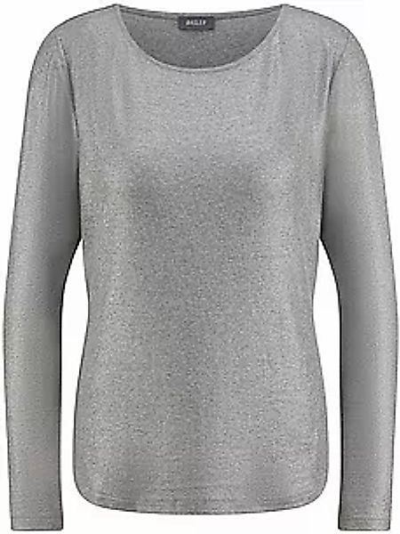 Rippenshirt U-Boot-Ausschnitt BASLER grau günstig online kaufen