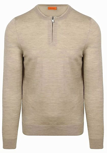 Suitable Crew Zip Merino Sand - Größe XXL günstig online kaufen