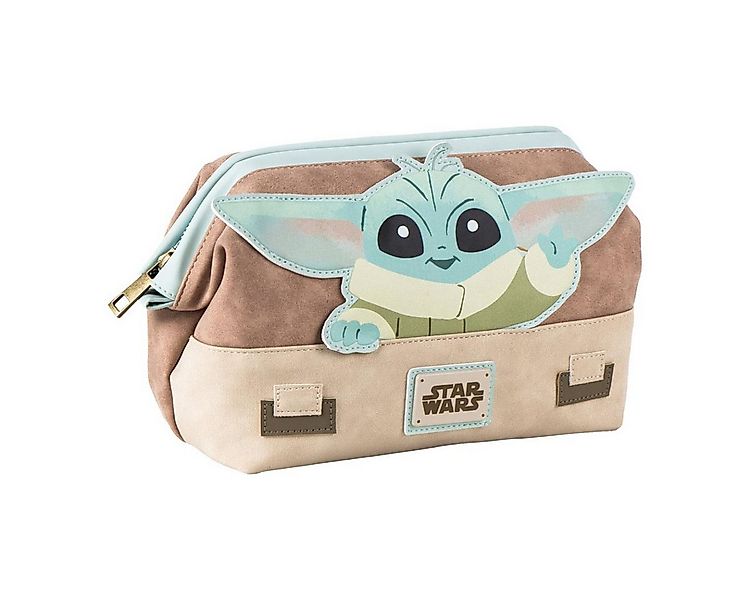 Cerda Kulturbeutel Star Wars Grogu Toilettentasche Kunstleder 23x17x8 cm günstig online kaufen