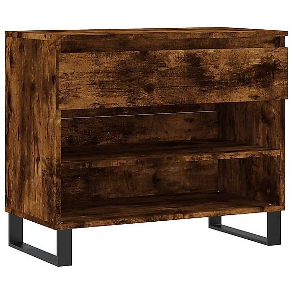 vidaXL Schuhregal Schuhregal Räuchereiche 70x36x60 cm günstig online kaufen