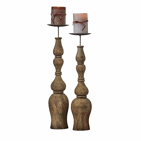 Mirabeau Kerzenständer Kerzenständer 2er Set Fleuries-sur-Marne günstig online kaufen