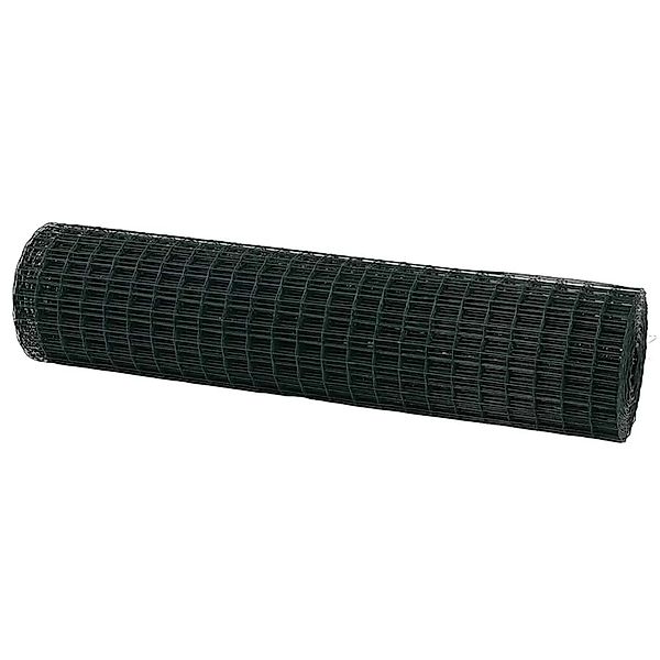vidaXL Eurozaun Grün 1,2 x 25 m PVC-beschichtetes Eisen 42004374 günstig online kaufen