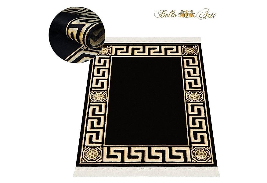 Belle Arti Teppich Luxus Teppich Wohnzimmer Flur Teppich Läufer Mäander Mus günstig online kaufen