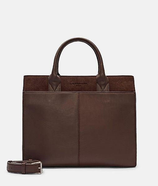 Liebeskind Berlin Handtasche Satchel, Große Schultertasche aus weichem Scha günstig online kaufen