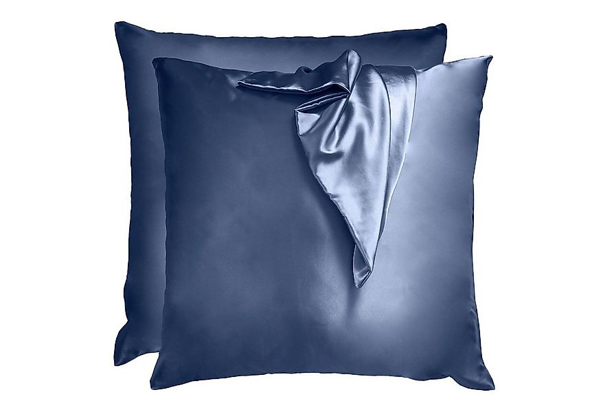 Komfortec Kissenbezug Mikrofaser Satin Kopfkissenbezug für Haar und Haut, ( günstig online kaufen