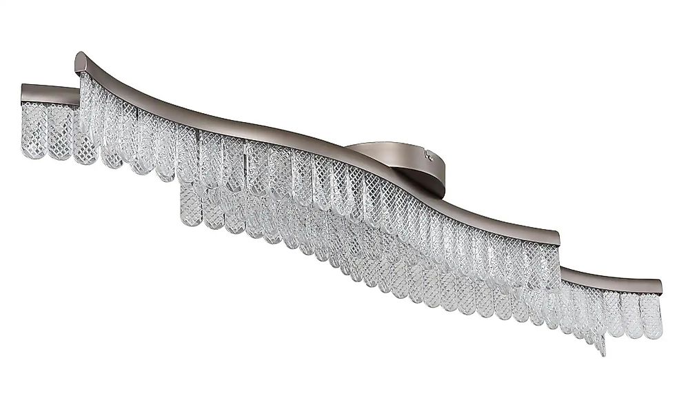 Globo Lighting Deckenleuchte   ¦ grau ¦ Maße (cm): B: 108 H: 13 Lampen & Le günstig online kaufen