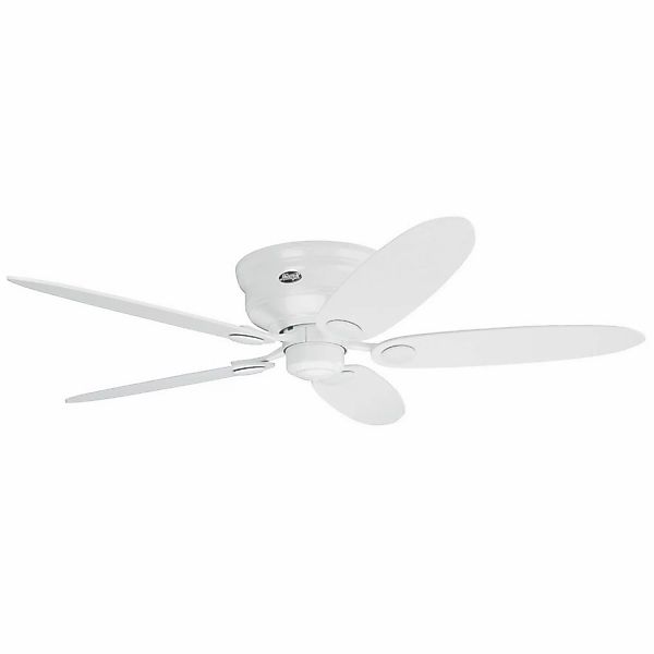 HUNTER FANS Deckenventilator Hunter Low Profile III Weiß mit Zugschalter günstig online kaufen