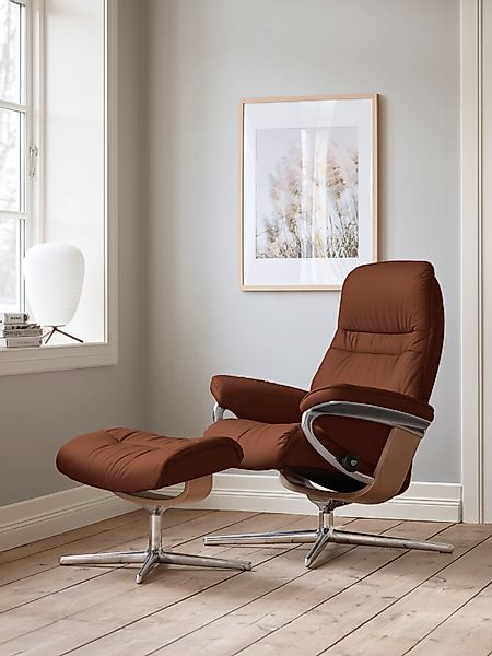Stressless® Relaxsessel »Sunrise«, (Set, Relaxsessel mit Hocker), mit Hocke günstig online kaufen