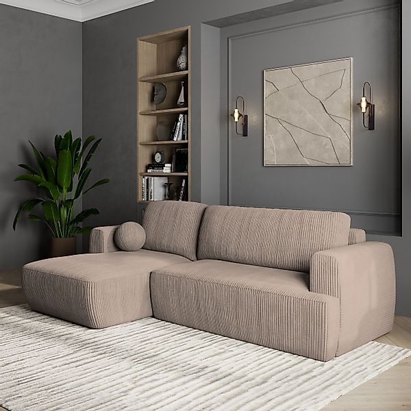 Masseno Ecksofa SENTI mit Schlaffunktion L-Form, günstig online kaufen