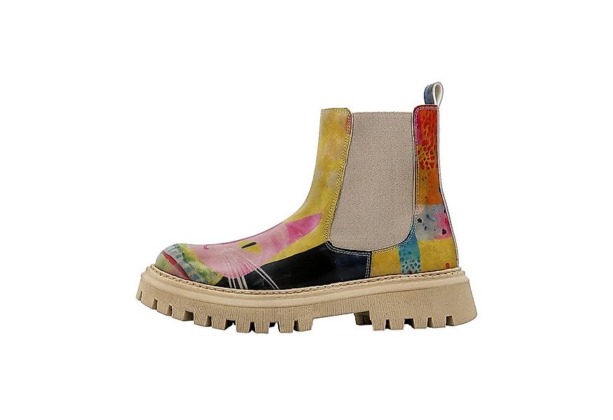 DOGO Aura Boots Animal Damen Stiefeletten Chelseaboots Handgefertigt günstig online kaufen