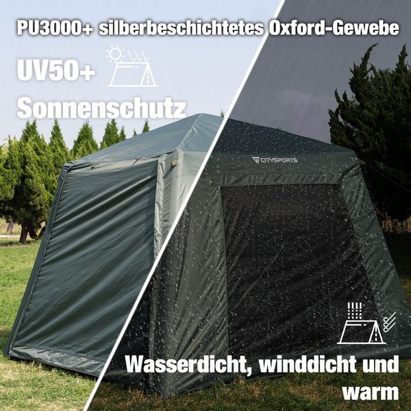 CITYSPORTS aufblasbares Zelt Campingzelt für 4-6 günstig online kaufen