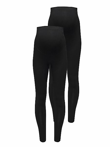 ONLY MATERNITY Umstandsleggings "OLMLOVELY NEW LEGGING 2PCK JRS NOOS", (Pac günstig online kaufen