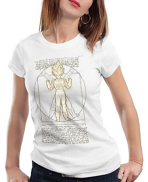 style3 T-Shirt Vitruvianischer Vegeta da vinci super dragonball z gt songok günstig online kaufen