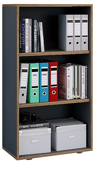 VCM Aktenregal Holz Büro Regal Bücher Ordner Aktenregal Salia 3f günstig online kaufen
