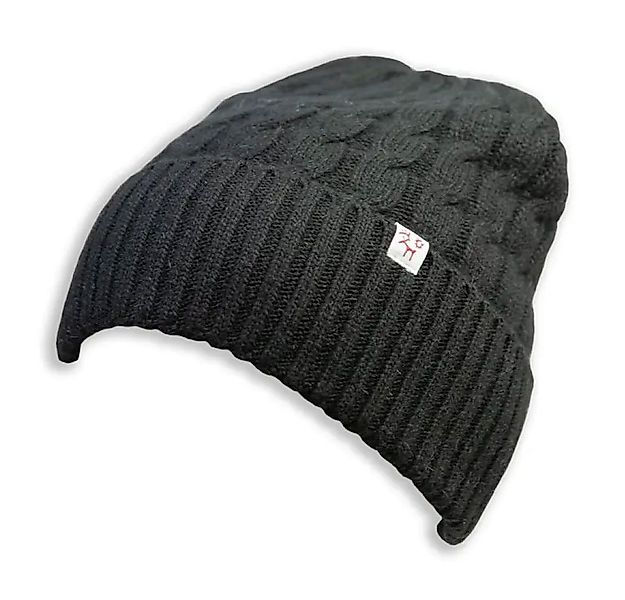 Börjesson Handskar Strickmütze Strickmütze mit Zopfmuster – aus edlem Merin günstig online kaufen