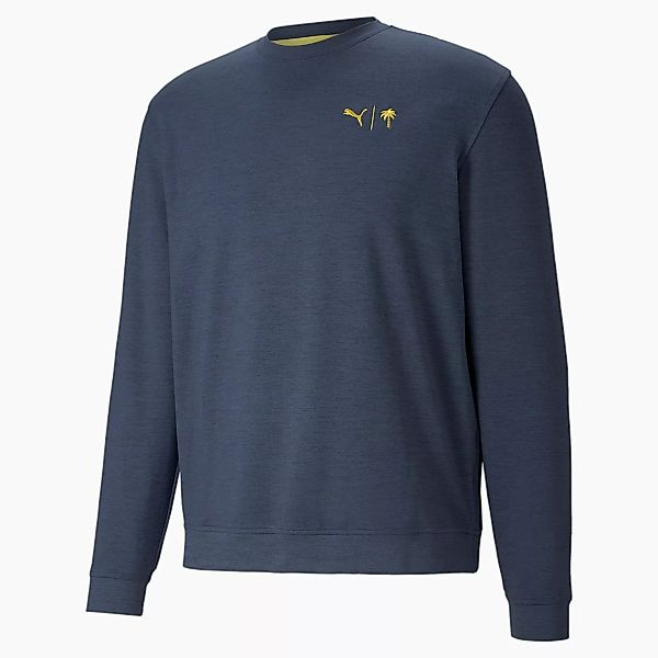 PUMA x PTC CLOUDSPUN Golden Herren Golf-Sweatshirt mit Rundhalsausschnitt | günstig online kaufen
