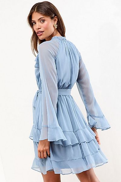 LIPSY Minikleid Lipsy Mini-Etuikleid mit Rüschen, Regular (1-tlg) günstig online kaufen