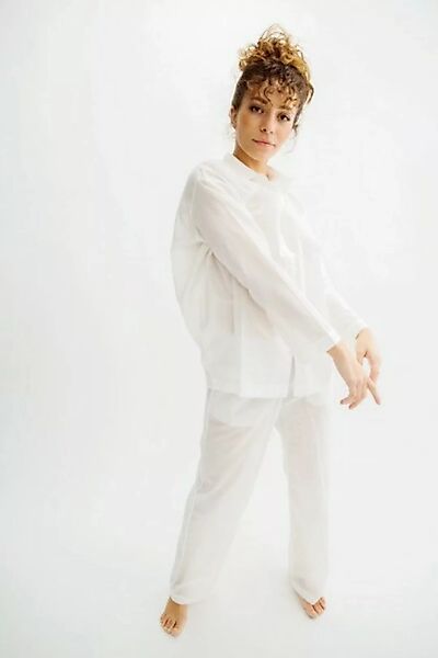 Oversized Bluse, Edles Schlafanzug-oberteil Cotton Breeze günstig online kaufen
