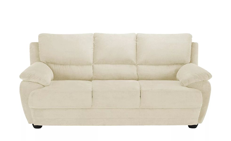 uno Sofa 3-sitzig aus Mikrofaser Nebolo ¦ beige ¦ Maße (cm): B: 209 H: 97 T günstig online kaufen