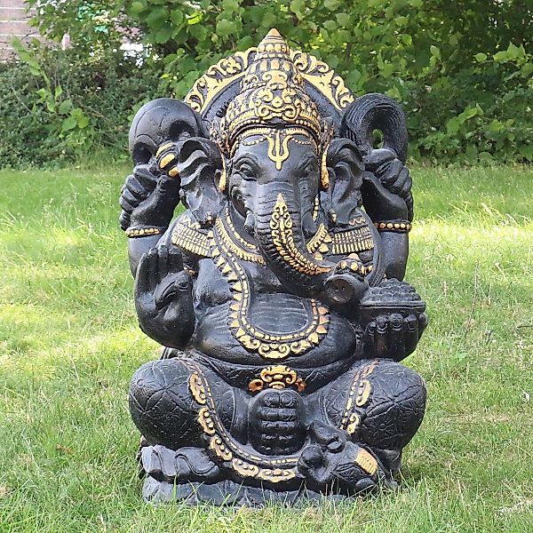 Oriental Galerie Dekofigur Ganesha Figur Beton günstig online kaufen