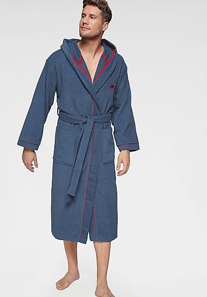 KangaROOS Unisex-Bademantel Luke, ideal für Sauna günstig online kaufen