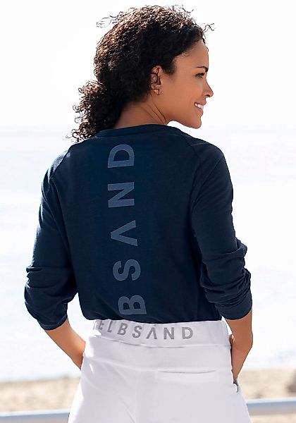 Elbsand Longsleeve Tinna mit Logodruck hinten, günstig online kaufen