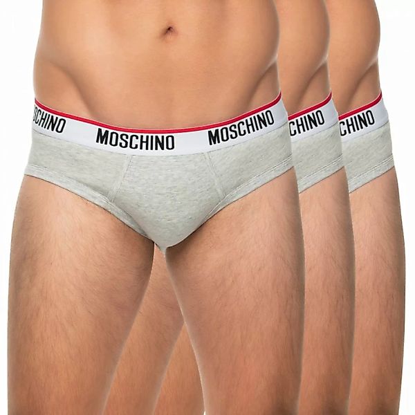 Moschino 3-er Set Slips Grau günstig online kaufen