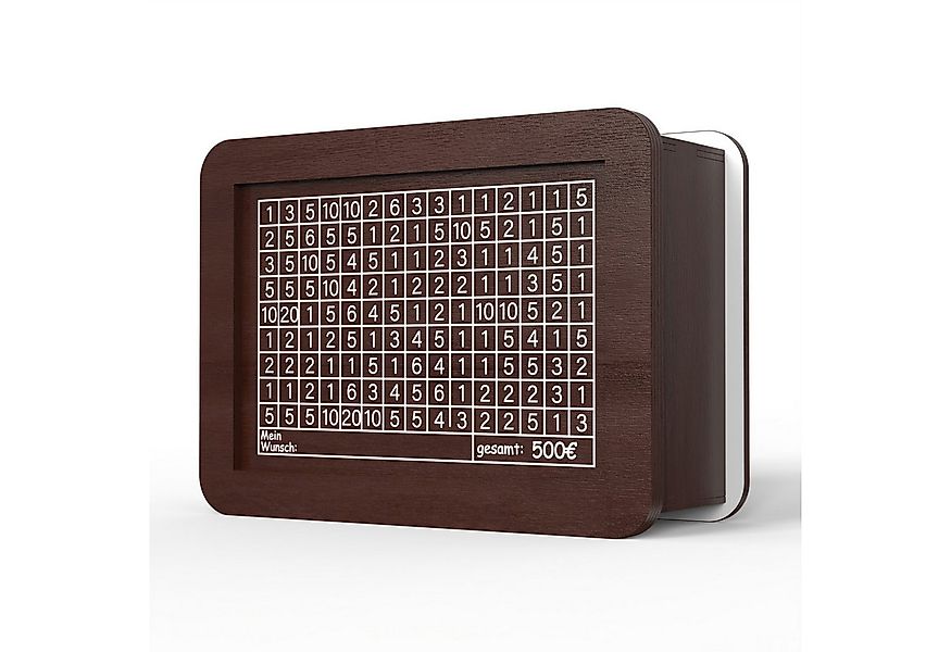 LumeeStar Spardose aus Holz mit Ziel – Motivierende Sparbox für Träume & Zi günstig online kaufen