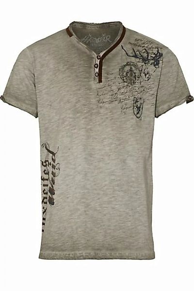 Hangowear Trachtenshirt Trachtenshirt Herren - YOSSI - oliv light günstig online kaufen