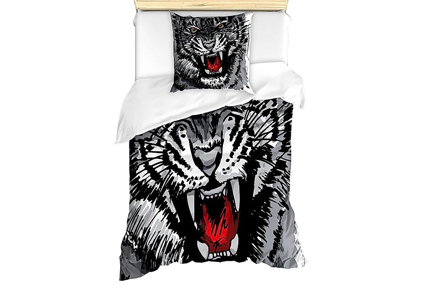 Abakuhaus Bettwäsche Milbensicher Allergiker geeignet mit Kissenbezug, Micr günstig online kaufen